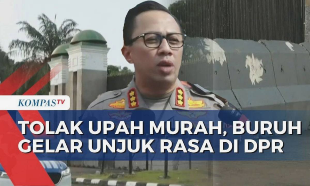 Buruh Geruduk DPR: Demo Tolak Outsourcing, Desak Kenaikan Upah!